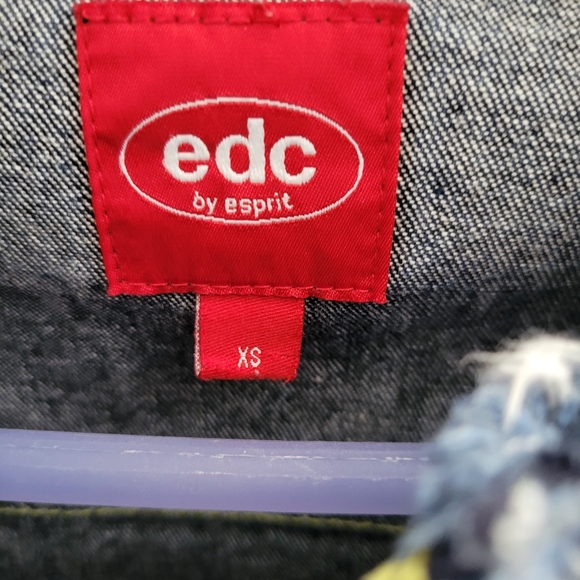 Esprit Denim Jean Jacket Coat XS - Picture 5 of 5